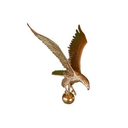 Large Gold Bronze Flagpole Eagle