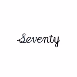 Script Modern House Number Seventy