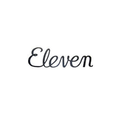 Small Script Modern House Number Eleven