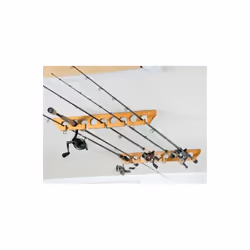 Wood Ceiling Horizontal Rod Rack