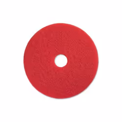 Red Buffing Floor Pad, Red - 5 Per Carton - 20 in.