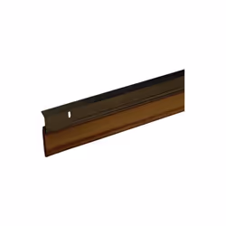 A82-36BR Aluminum And Vinyl Door Sweep, Bronze - 2.38 in. x 3 ft.