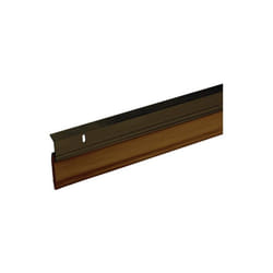 A82-36BR Aluminum And Vinyl Door Sweep, Bronze - 2.38 in. x 3 ft.