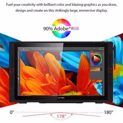 XPPen Artist 24 Pro graphic tablet Black 5080 lpi 526.85 x 296.35 mm USB/Bluetooth - Additional view 5
