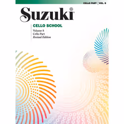 Suzuki Cello School Vol 8: Cello Part