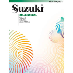 Suzuki Cello School Vol 8: Cello Part