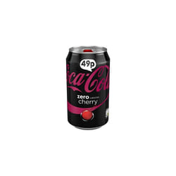 Coke Zero Cherry - 330ml -  24 Pack