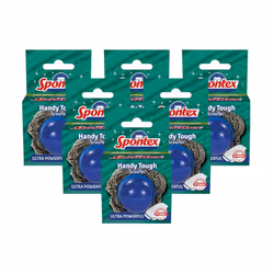 Spontex Handy Tough Scourer, Pack of 6