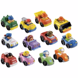 Little People Wheelies Vehicles - 6 Pack