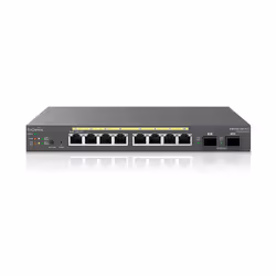 EnGenius FitSwitch 8 PoE, Managed, L2+, Gigabit Ethernet (10/100/1000), Full duplex, Power over Ethernet (PoE), Rack mounting