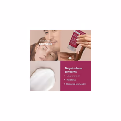 SKIN RECOVERY Replenishing Moisturiser - Rich Night Cream Hydrates, Soothes & Nourishes Face & Eyes - with Hyaluronic Acid & Peptides - Sensitive, Dry
