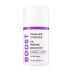 Paula's Choice BOOST 1% Retinol Booster  Vitamin A & Licorice Serum for Fine Lines & Wrinkles  0.5 Ounce