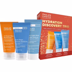 Paulas Choice Hydration Trio Travel Essentials Mini Kit Includes C5 5% Vitamin C Moisturizer RESIST Barrier Repair Moisturi ...