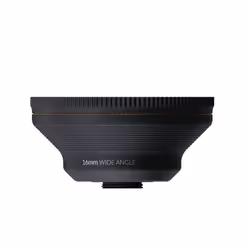 ShiftCam LU-WD-016-23-EF, Photo lens, Black, Gold, Aluminium, Glass, Universal, 0.7 m, 100°
