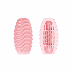 2 x Silicone Masturbation Egg (Pink)