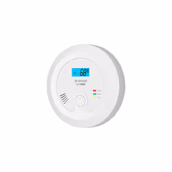 X-Sense Carbon Monoxide Alarm Detector, Replaceable Battery-Operated CO Alarm Detector with Digital Display, CO03B