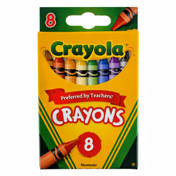 Crayola Crayons 8 Count (3 Pack) Pack of 3 3 Piece