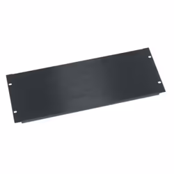 Middle Atlantic Products BL4, Blank panel, Black, Aluminium, 4U, 19", Oval