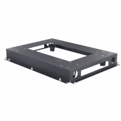 Middle Atlantic Products CBS-MRK-26, Castor platform, Black, Steel, 589.67 kg, Round, 66 cm (26")