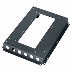 Middle Atlantic Products CBS-WRK-32, Castor platform, Black, Steel, 589.67 kg, Round, 81.3 cm (32")
