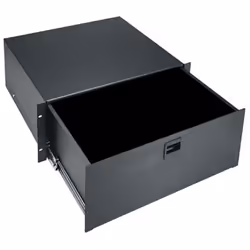 Middle Atlantic Products D4, Drawer unit, Black, Steel, 22680 kg, 4U, 19"