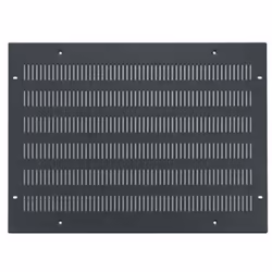 Middle Atlantic Products ERK-VT, Vented top panel, Black, Steel, Greenguard, 501.7 mm, 12.7 mm