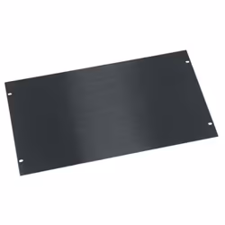 Middle Atlantic Products HBL6, Blank panel, Black, Aluminium, 6U, 19", Greenguard