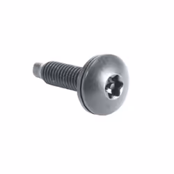Middle Atlantic Products HTX, Rack screws, Black, Steel, Greenguard, 19 mm, 88.9 mm