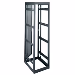 Middle Atlantic Products MRK 42" (24 Space), Freestanding rack, 24U, 1134 kg, Key lock, Black