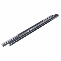 Middle Atlantic Products MV-RR40, Rack rail, Black, Steel, 40U, Greenguard, MRK Series