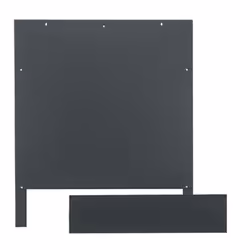 Middle Atlantic Products MW-ST, Black, Steel, Greenguard, 551.2 mm, 21.9 mm, 636.5 mm