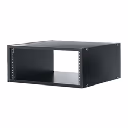 Middle Atlantic Products RK4, Freestanding rack, 4U, 90.7 kg, Black