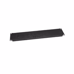 Middle Atlantic Products SB Series 5 space, Blank panel, Black, Steel, 5U, 22.2 cm (8.75"), 482.6 mm