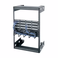Middle Atlantic Products WM-30-12, Wall mounted rack, 30U, 79.4 kg, Black