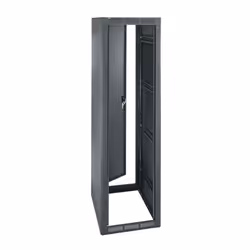 Middle Atlantic Products 37 RU WRK-SA Series 24-1/4 Inch Wide Rack, 27 Inches Deep, Freestanding rack, 37U, 1134 kg, Black
