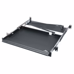 Middle Atlantic Products KB-SS, Keyboard tray, Black, Steel, 1U, 19", 483 mm