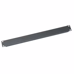 Middle Atlantic Products SB1-CP12, Blank panel, Black, Steel, 19", Greenguard, 482.6 mm