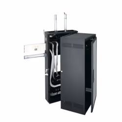 Middle Atlantic Products DWR Series Rack, DWR-24-26PD, Wall mounted rack, 24U, 136.08 kg, Black