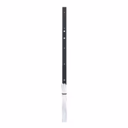 Middle Atlantic Products Lace Strip, 44 RU, Accepts Tie Saddles, 6 pc., Lace strip, Black, Steel, 44U, 2.54 cm (1"), 25.4 mm