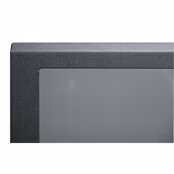Middle Atlantic Products WRPFD-44, Door, Black, Polymethyl methacrylate (PMMA), Steel, 44U, 551.4 mm, 76.2 mm