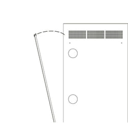 Middle Atlantic Products WR-RAP-37 rack accessory Rear access panel