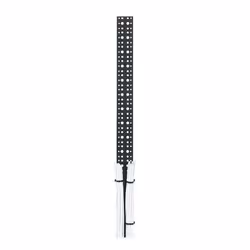 Middle Atlantic Products 13 RU Lace Strip with Round Holes - 6 Piece, Cable lacing bar, Black, Steel, 13U, Mexico, 5.08 cm (2 ...