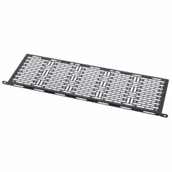 Middle Atlantic Products MS-5.5, Rack shelf, Black, Steel, 13 kg, 0.5U, Greenguard