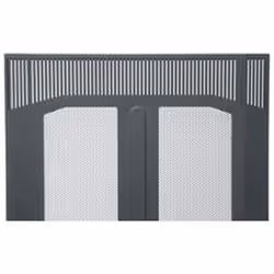 Middle Atlantic Products BGR Vented Front Doors 25 Rackspaces, Door, Steel, Black, Grey