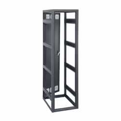 Middle Atlantic Products BGR Series Rack, 45 RU, 38"D, Freestanding rack, 45U, 1360.78 kg, Black