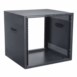 Middle Atlantic Products DTRK-1218, Freestanding rack, 12U, 544 kg, Rack rails, Grey, Metallic