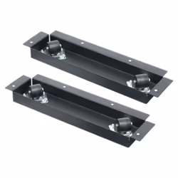 Middle Atlantic Products CBS-BGR, Castor platform, Black, Steel, 498.95 kg, Round, BGR