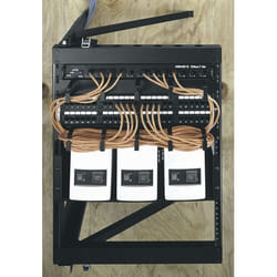 Middle Atlantic Products Swing Frame Racks 12" 20U Wall mounted rack Black