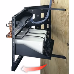 Middle Atlantic Products Swing Frame Racks 12" 20U Wall mounted rack Black