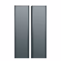 Middle Atlantic Products CRD-WMRK-24, Door, Black, Steel, 24U, Greenguard, WMRK